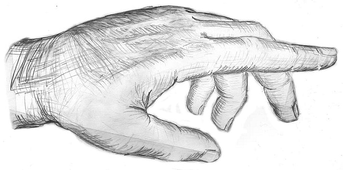 How to Draw Hand Poses Step by Step