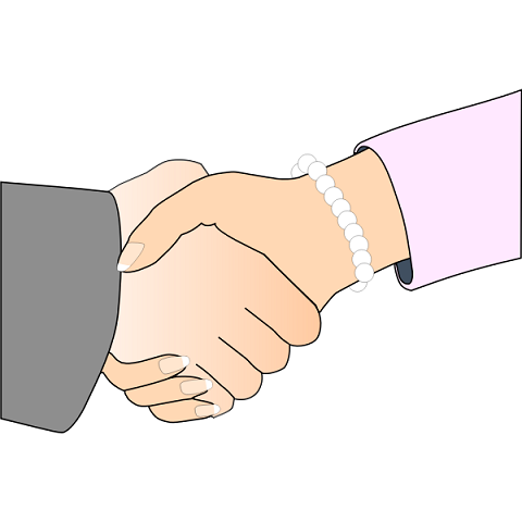 How to Draw a Handshake Step by Step