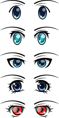 How To Draw Anime Eyes And Eye Expressions