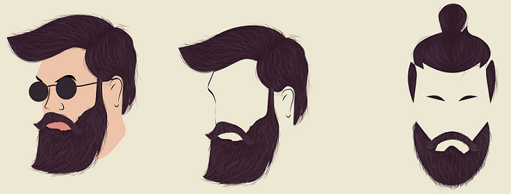 How To Draw Anime Facial Hair - Beards and Mustaches