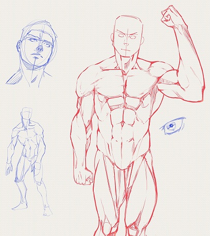 How To Draw Anime Male Bodies With Clothes