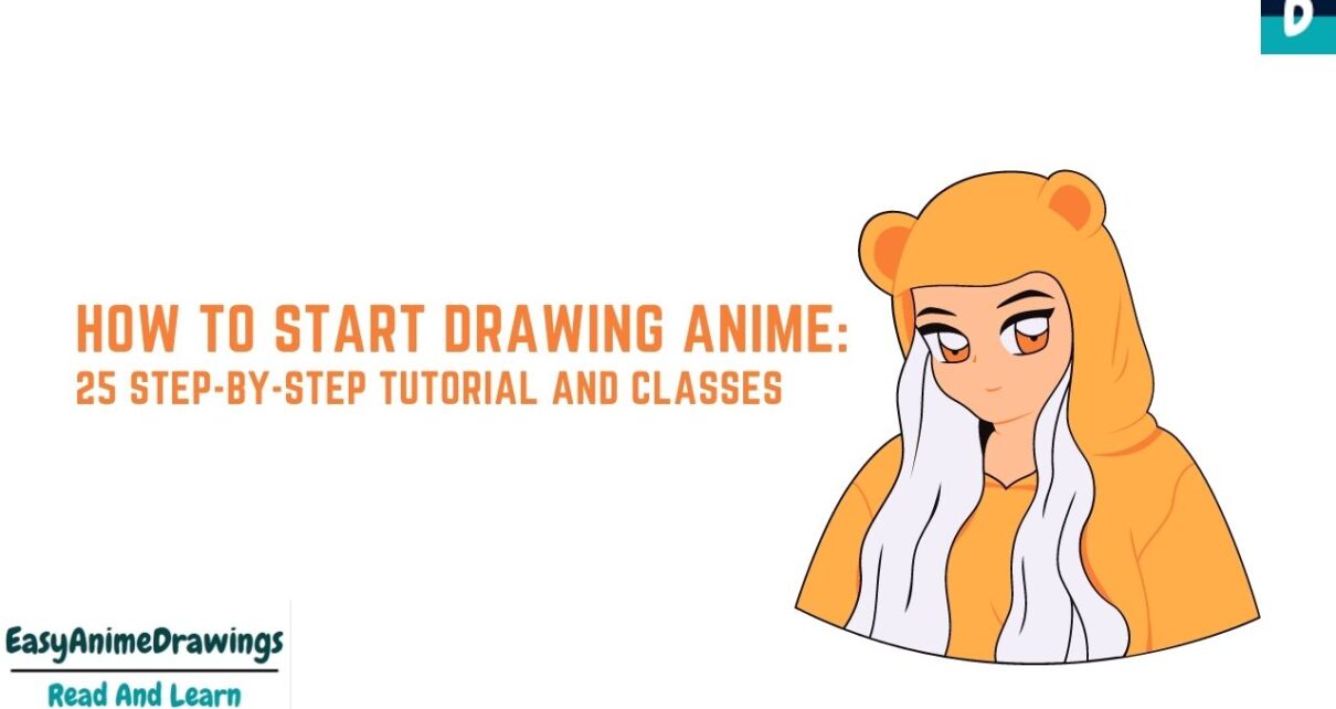 How to Start Drawing Anime: 25 Step-by-Step Tutorial and Classes